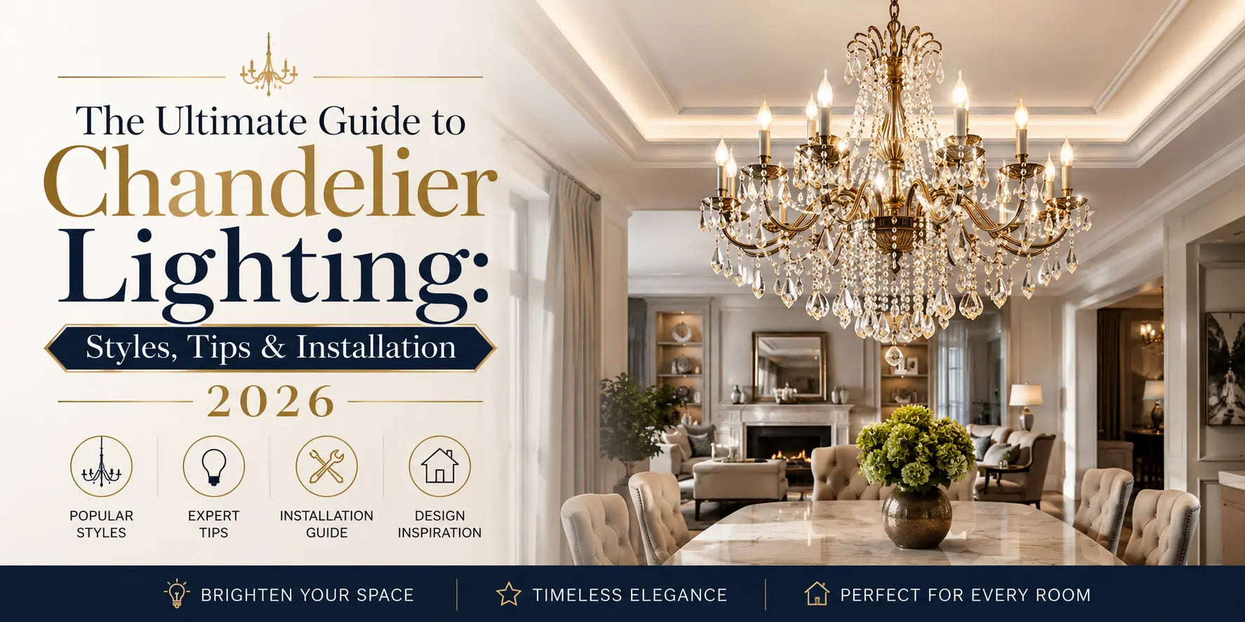 The Ultimate Guide to Chandelier Lighting: Styles, Tips & Installation 2026 ChandeliersLife®