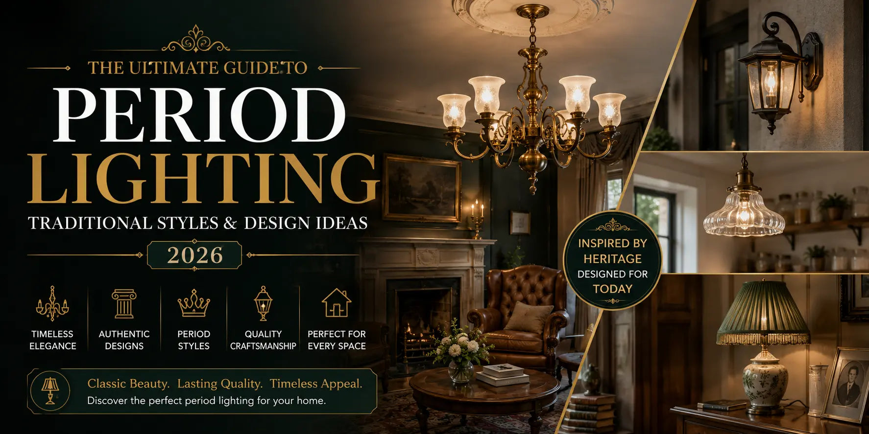 The Ultimate Guide to Period Lighting: Traditional Styles & Design Ideas 2026