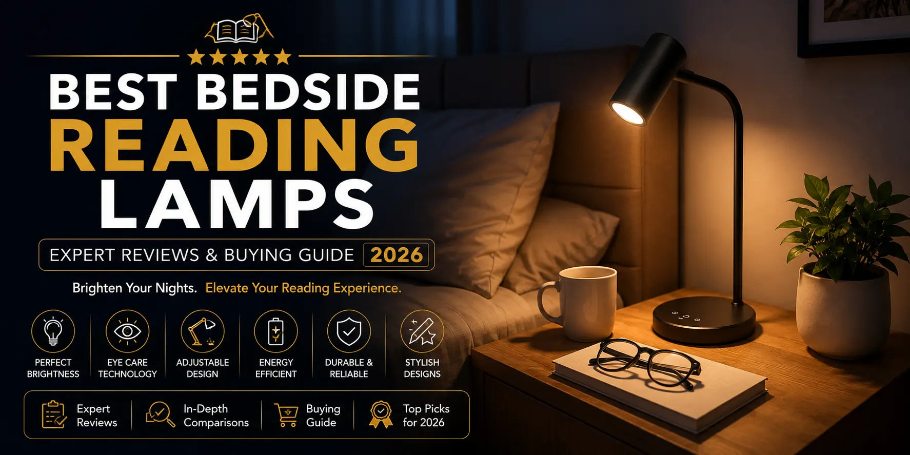 Best Bedside Reading Lamps: Expert Reviews & Buying Guide 2026
