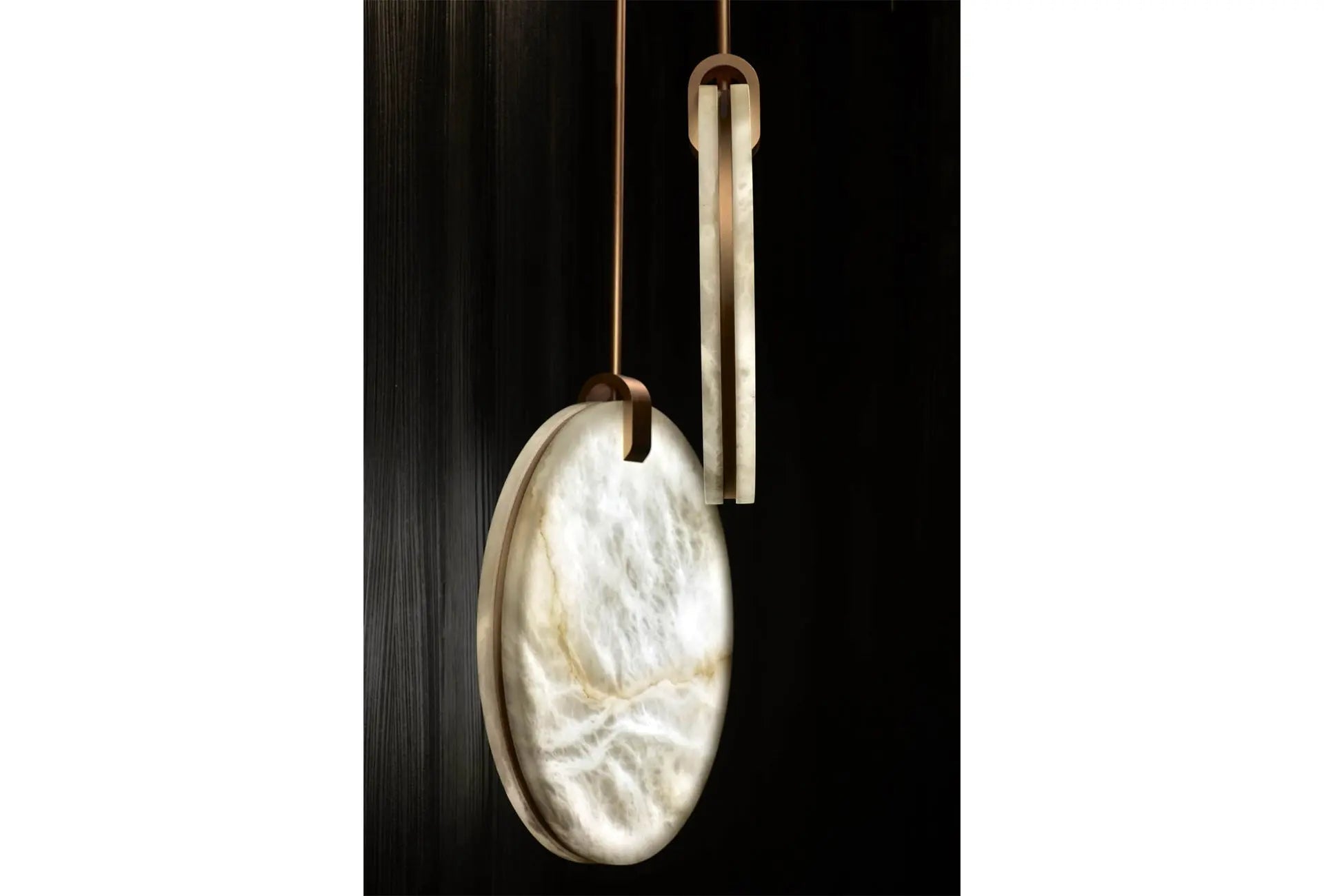 Alabaster Disc Pendant Light ChandeliersLife®