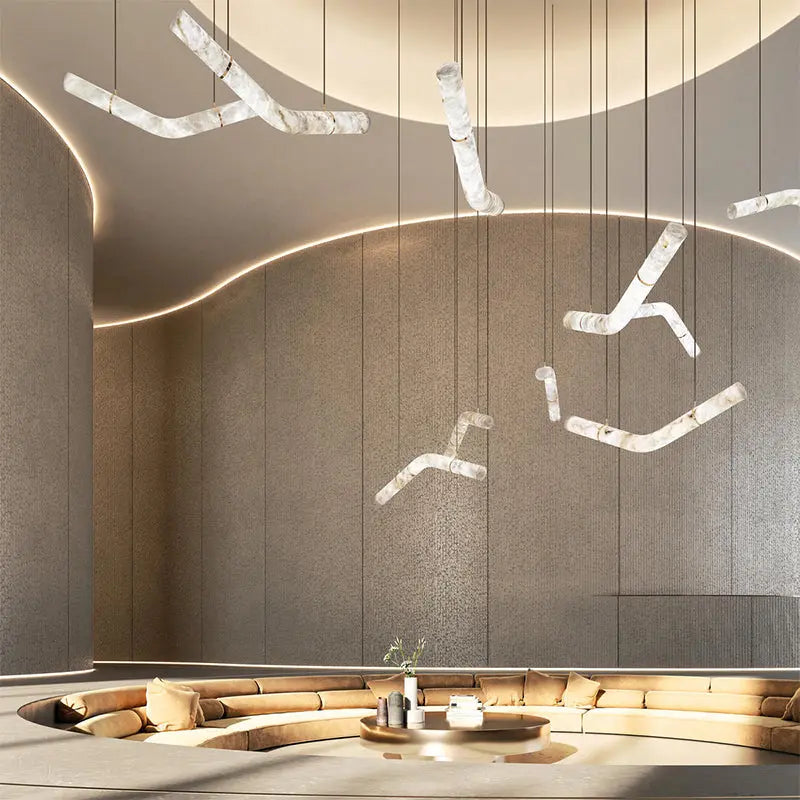 Simplicity Alabaster Pendant Lights ChandeliersLife®