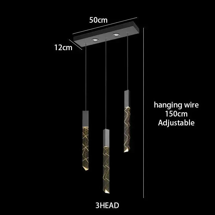 Rectangle Loft LED Chandelier ChandeliersLife®