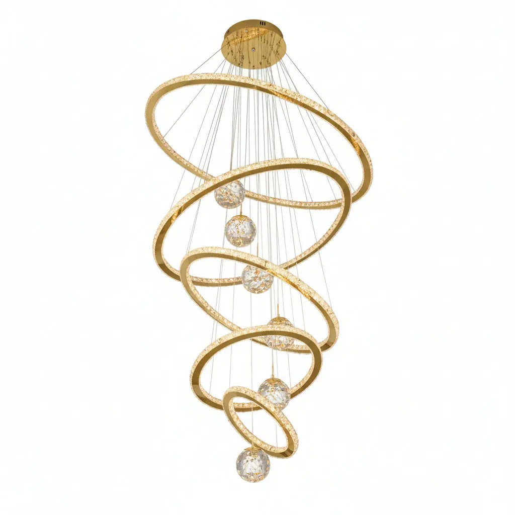 Pendant Modern Crystal Ring Chandelier ChandeliersLife®