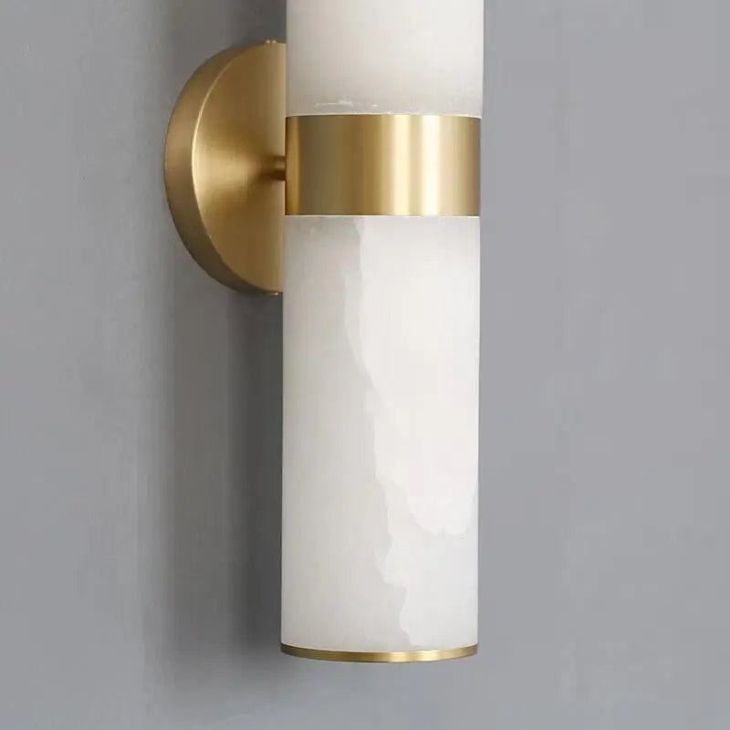 Modern Sutton Linear Alabaster Wall Sconce ChandeliersLife®