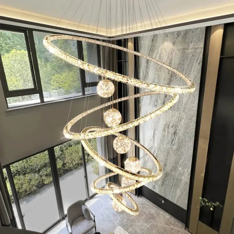 Pendant Modern Crystal Ring Chandelier ChandeliersLife®