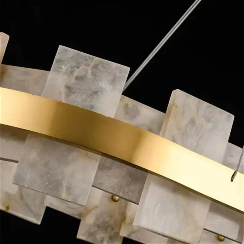 Modern Round Marble Chandelier ChandeliersLife®