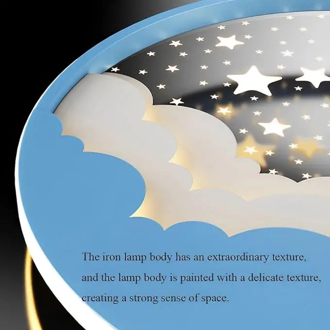 Round Modern Led Ceiling Children Chandelier ChandeliersLife®