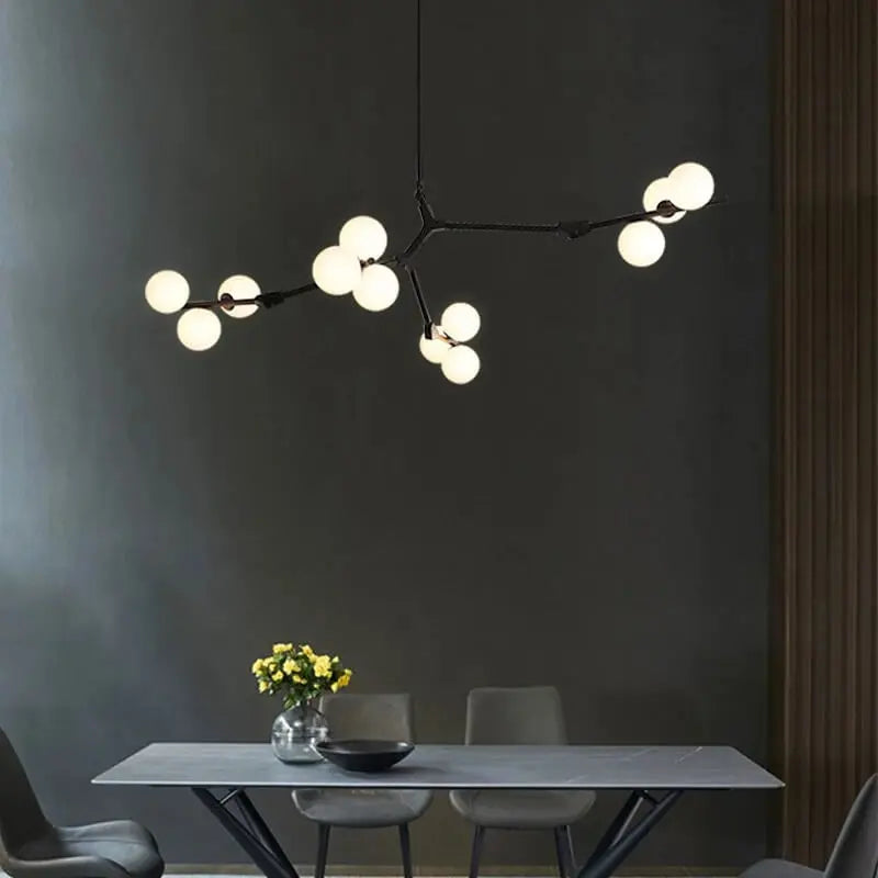 Post Modern Style Glass Balls Branches Chandelier ChandeliersLife®