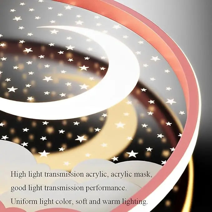 Round Modern Led Ceiling Children Chandelier ChandeliersLife®