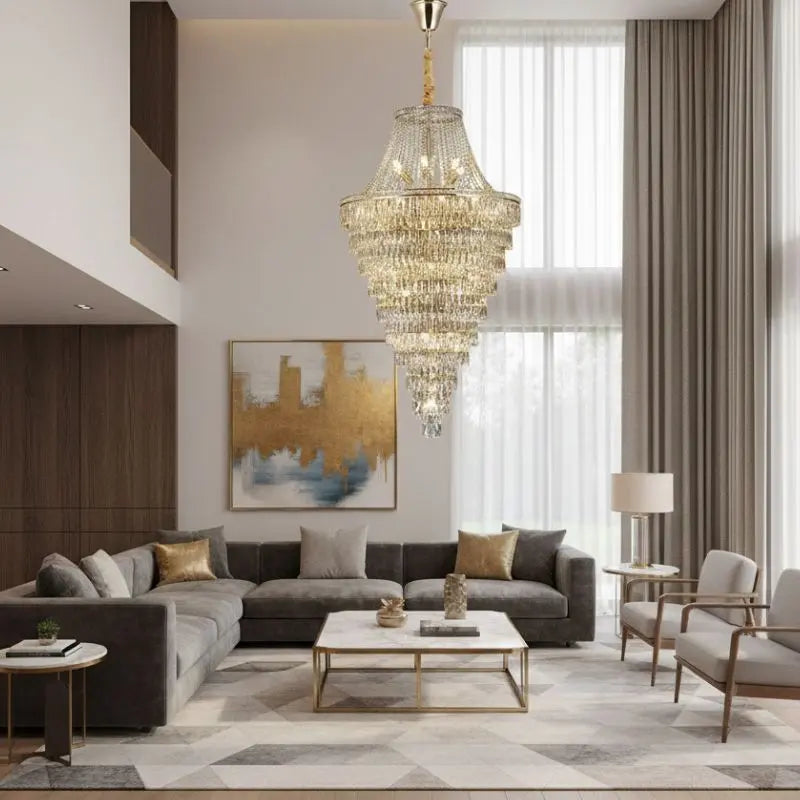 Duplex Villa Crystal Chandelier ChandeliersLife®