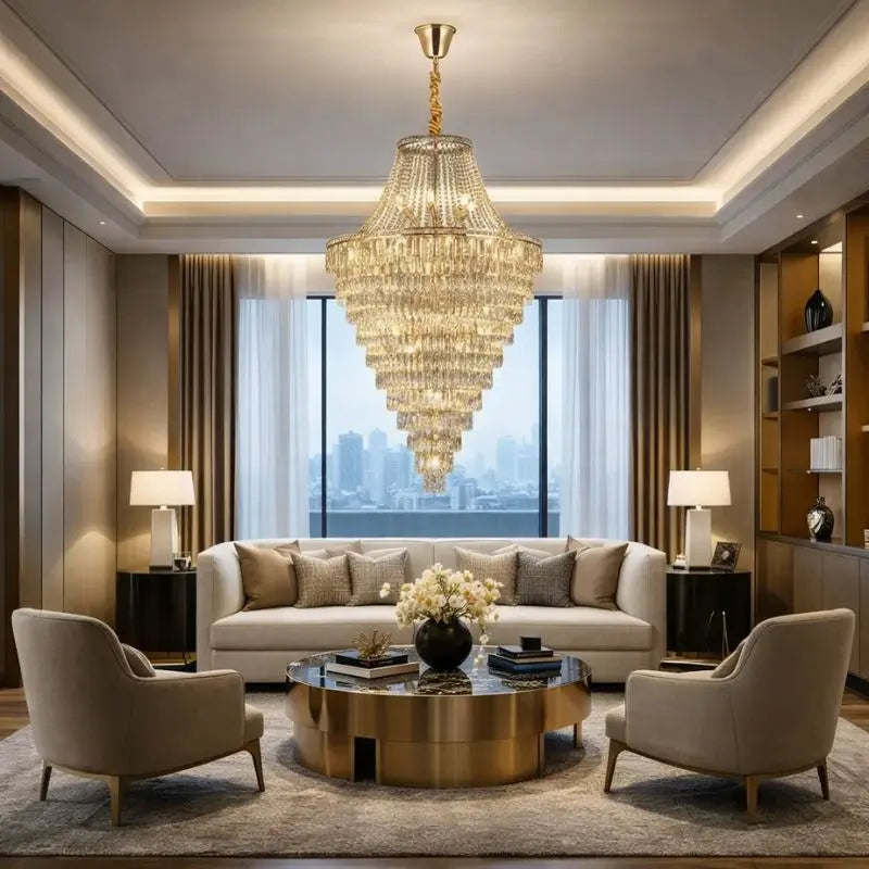 Duplex Villa Crystal Chandelier ChandeliersLife®