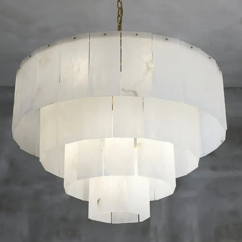 Marble Modern Multi-Layer Round Chandelier ChandeliersLife®