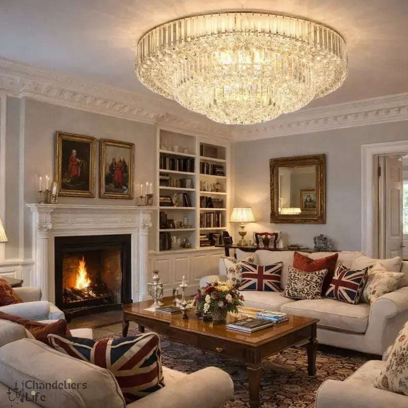 Luxury Crystal Classical Ceiling Light Fixtures ChandeliersLife®