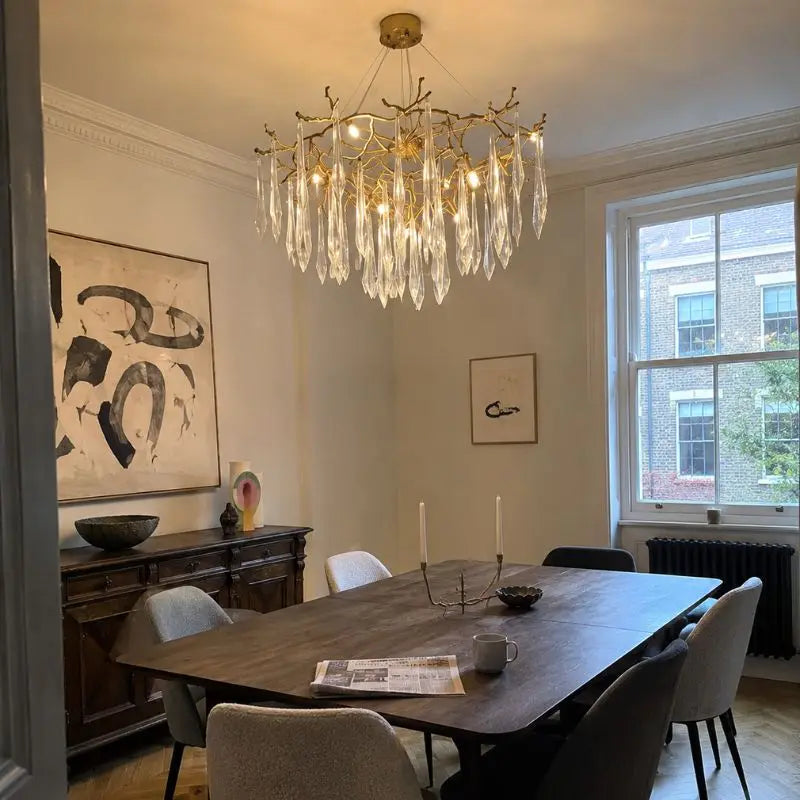 Decorative Raindrop Chandelier