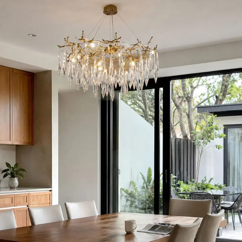 Decorative Raindrop Chandelier