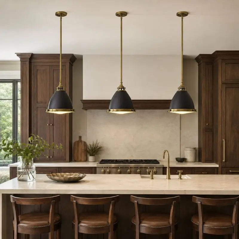 Elstead Amelia Pendant in Buckeye Bronze/Restoration Bronze