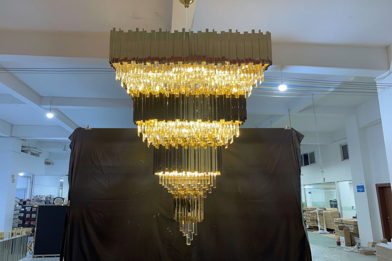 Imperial Square Chandelier ChandeliersLife®