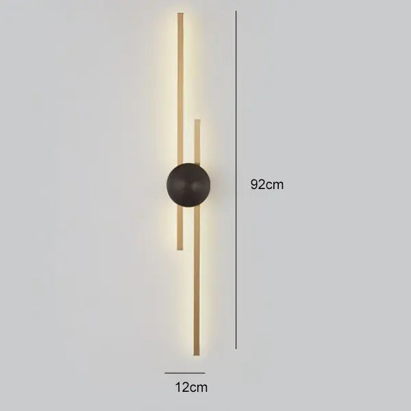Luxury Minimalist Creative Copper Wall Light ChandeliersLife®