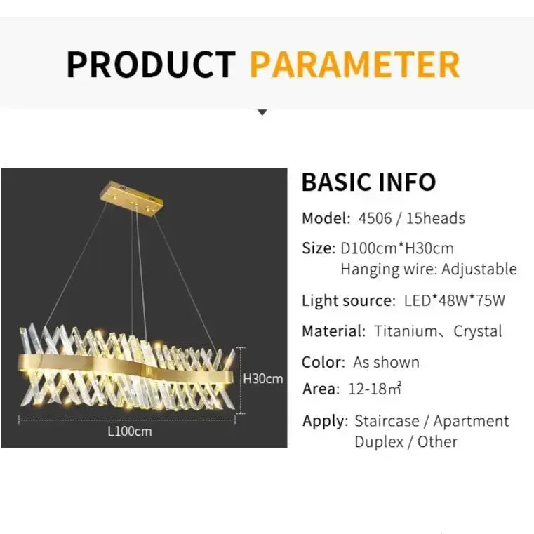 Crystal Luxury Chandelier ChandeliersLife®