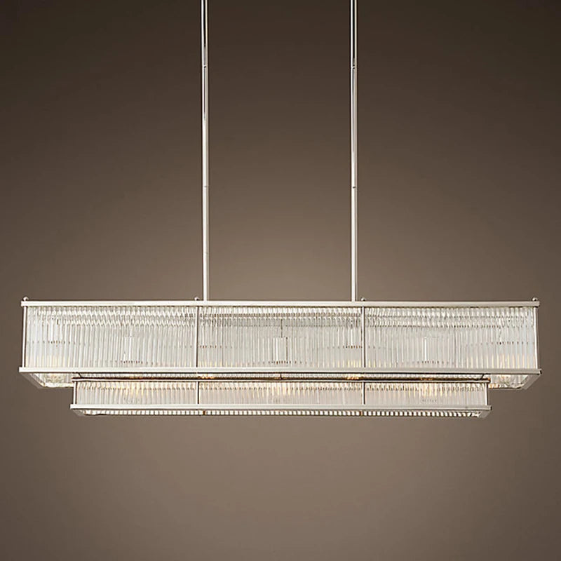 Copper and clear crystal light fitting from the Lucien range — catalogue view 5
