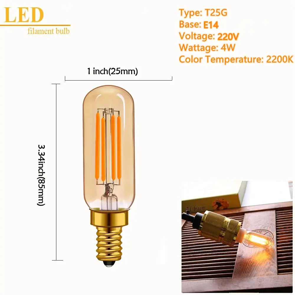 Retro LED Spiral Filament Light Bulb ChandeliersLife®