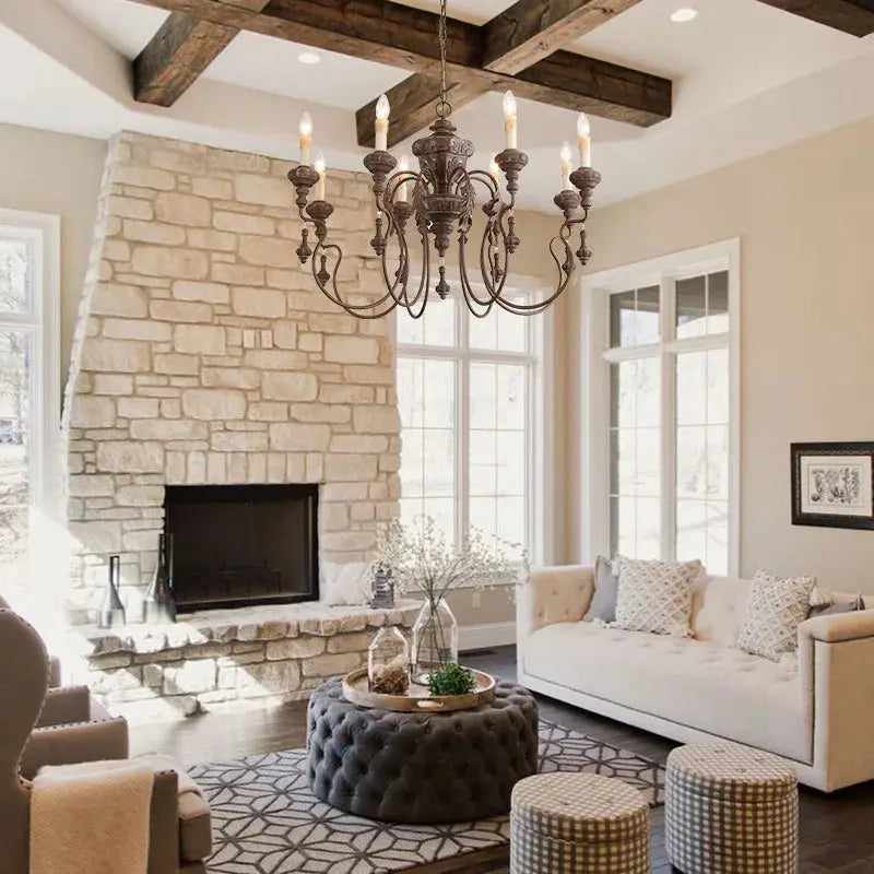 French Country Decor Chandelier ChandeliersLife®