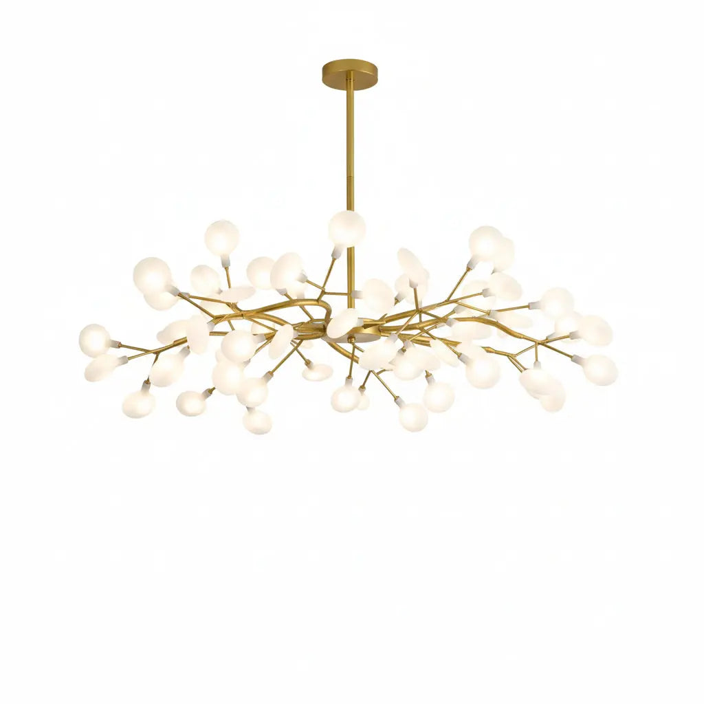 White Petals Chandelier ChandeliersLife®