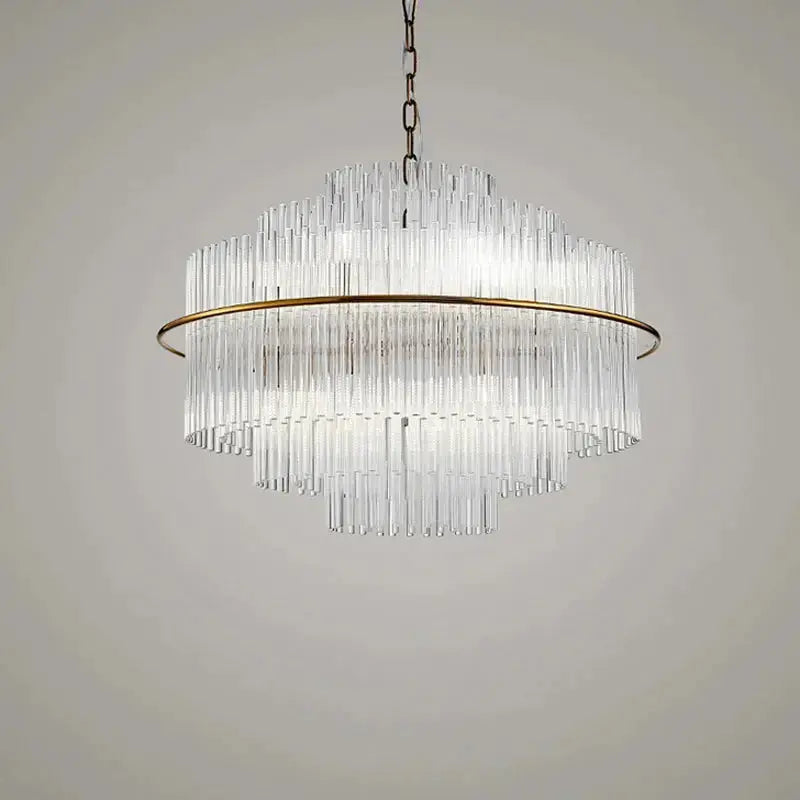 Crystal Designer Oval Round Chandelier ChandeliersLife®