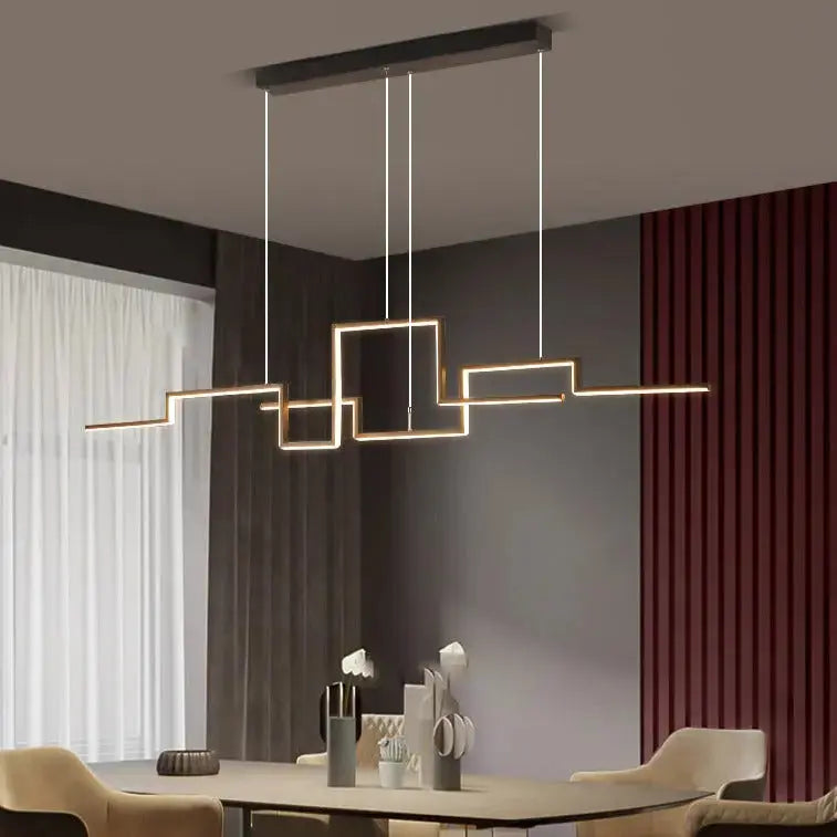 Nordic Geometry Led Chandelier ChandeliersLife®