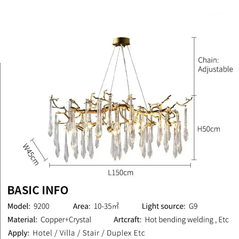 Decorative Raindrop Chandelier ChandeliersLife®