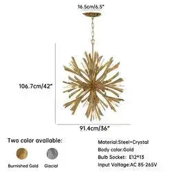 Creative Design Luxury Pendant Chandelier ChandeliersLife®