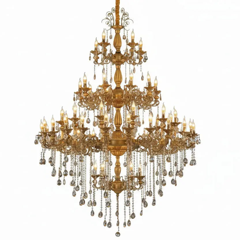Luxurious Huge Crystal Chandelier ChandeliersLife®
