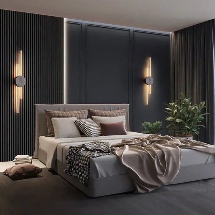 Luxury Minimalist Creative Copper Wall Light ChandeliersLife®