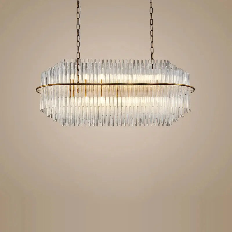 Crystal Designer Oval Round Chandelier ChandeliersLife®