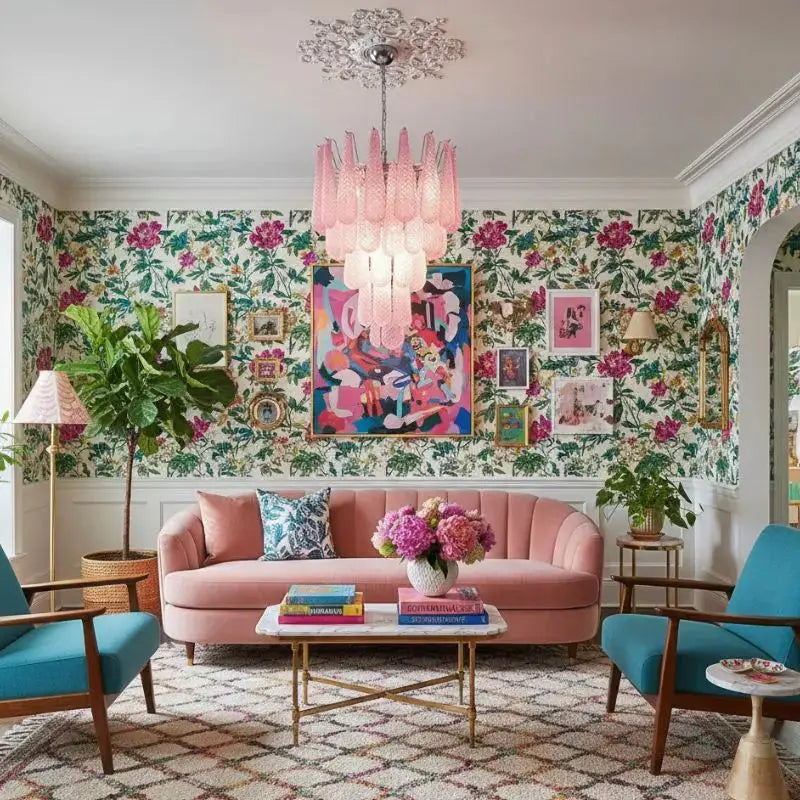 Glass Leaf Wall Light