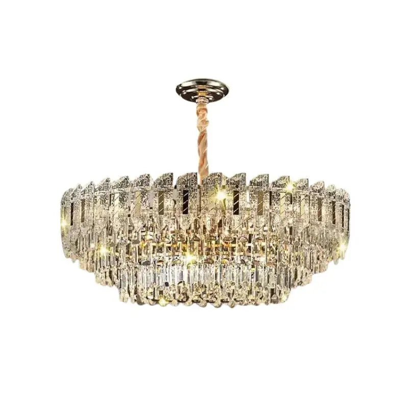 Crystal Hanging Living Room Chandelier ChandeliersLife®