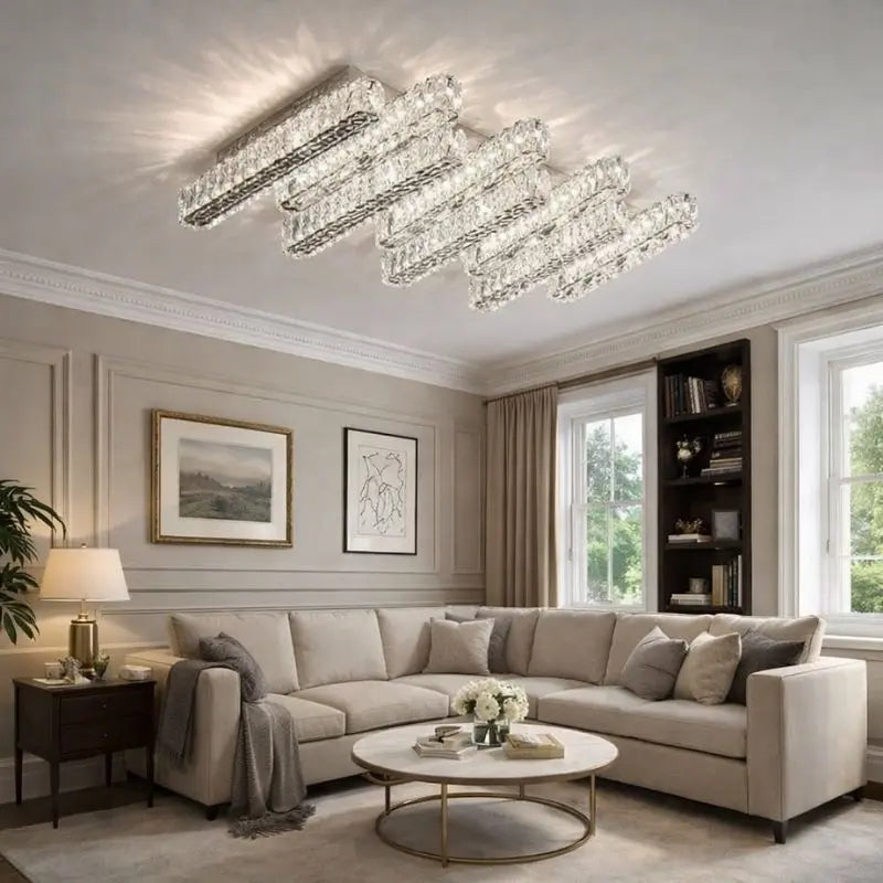 Modern Ceiling K9 Crystal Chandelier ChandeliersLife®