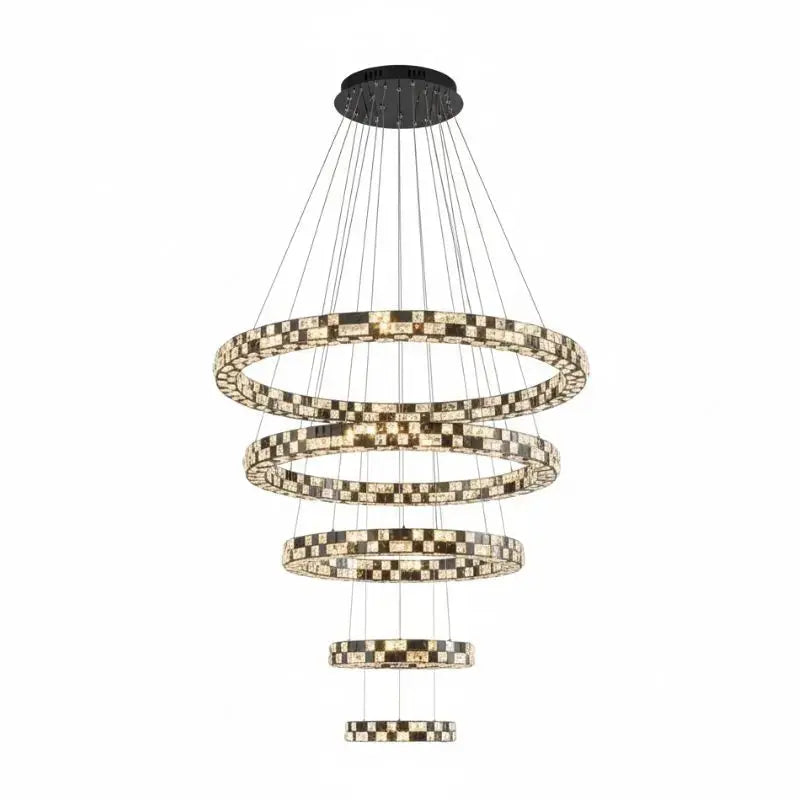 Modern Circular Luxury Villa Lighting ChandeliersLife®