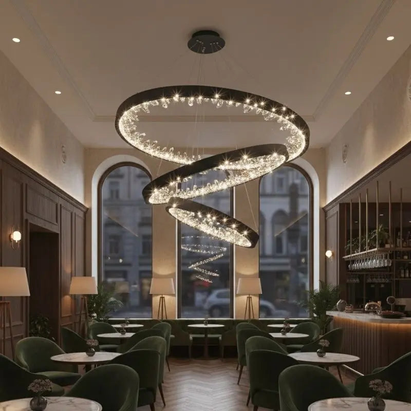 Modern Luxury Circular Designer Chandelier ChandeliersLife®