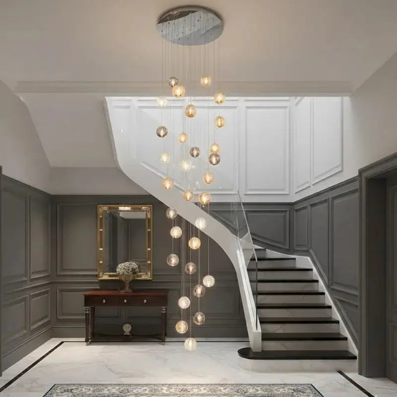 Modern Planets Staircase Chandelier ChandeliersLife®