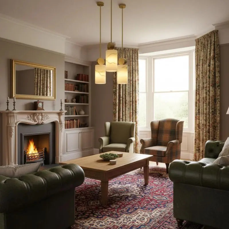 Nordic Marble Copper Hanging Lamp ChandeliersLife®