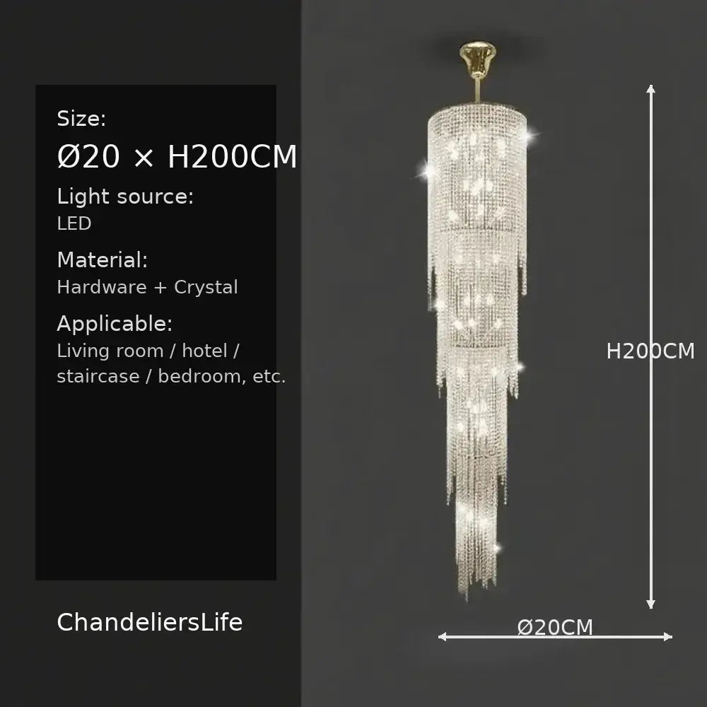 Luxury High Ceiling Chandelier ChandeliersLife®