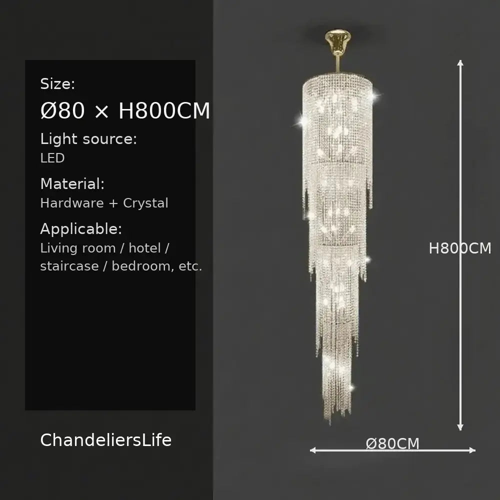 Luxury High Ceiling Chandelier ChandeliersLife®
