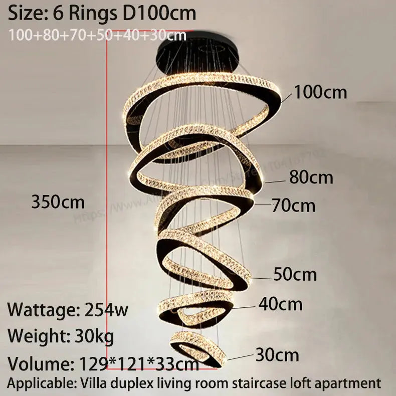 Luxury Modern Home Decoration Villa Chandelier ChandeliersLife®