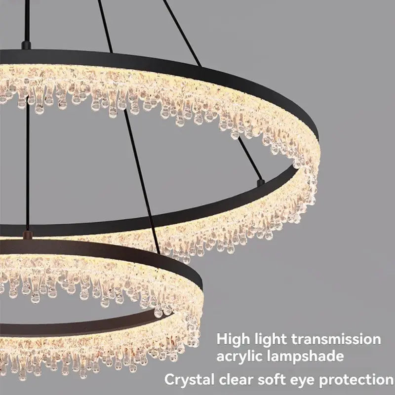 Italian Crystal Round Chandelier ChandeliersLife®