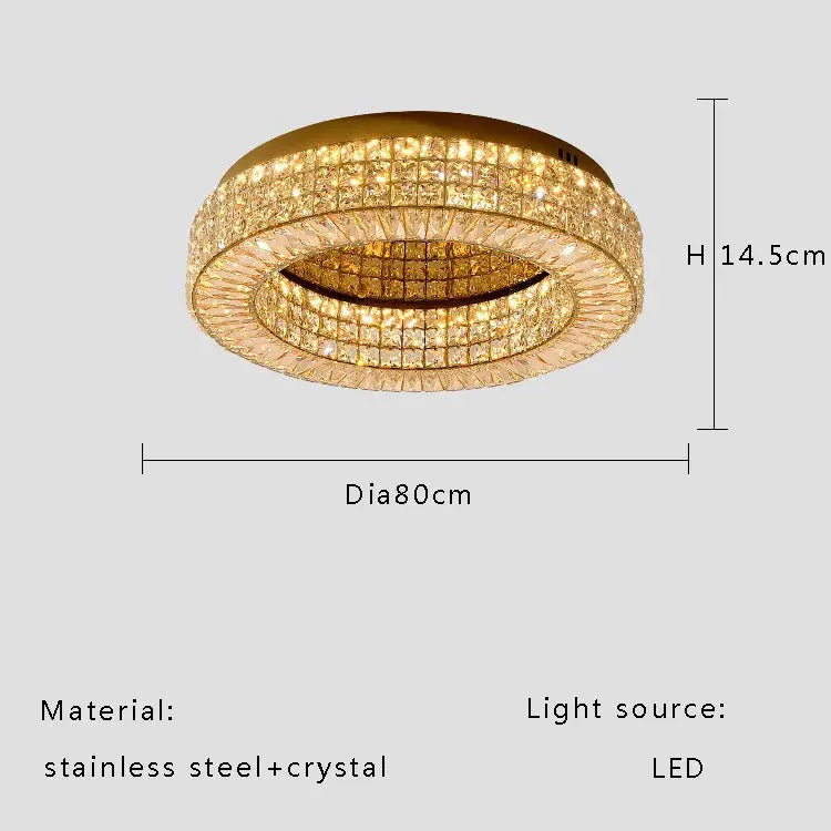 Modern Two Tier Crystal Luxury Ceiling Lights ChandeliersLife®