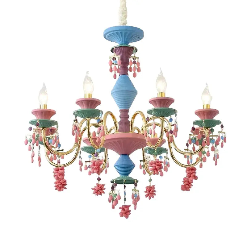 Coloured Children's Room Modern Chandelier ChandeliersLife®