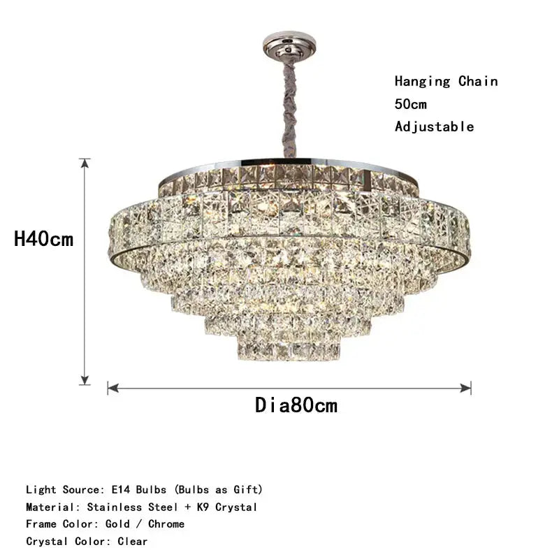 Crystal Elegant Chandelier Design ChandeliersLife®