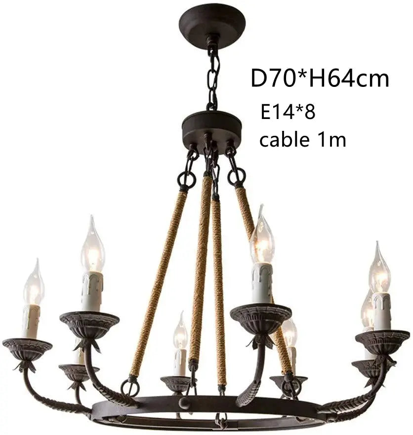 Country Style Rustic Chandeliers ChandeliersLife®