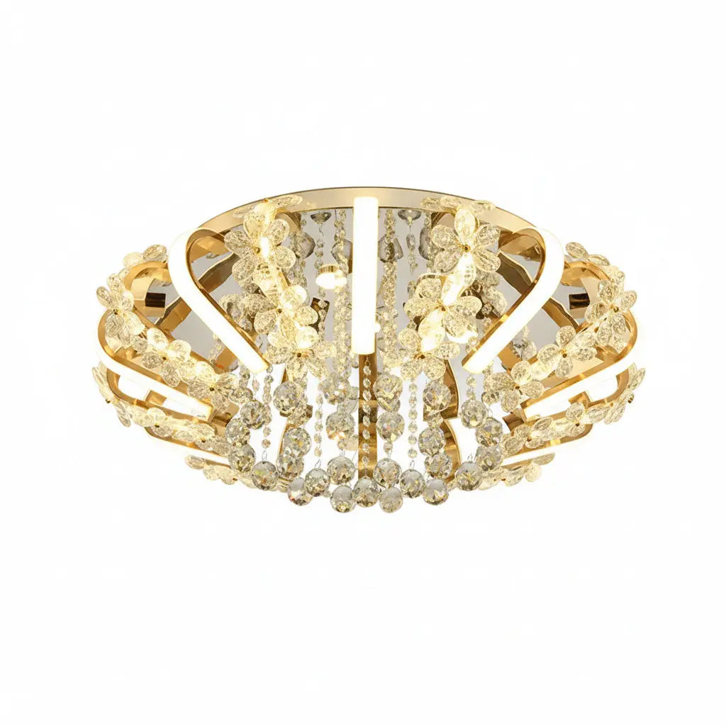 Modern Minimalist Crystal LED Ceiling Light ChandeliersLife®